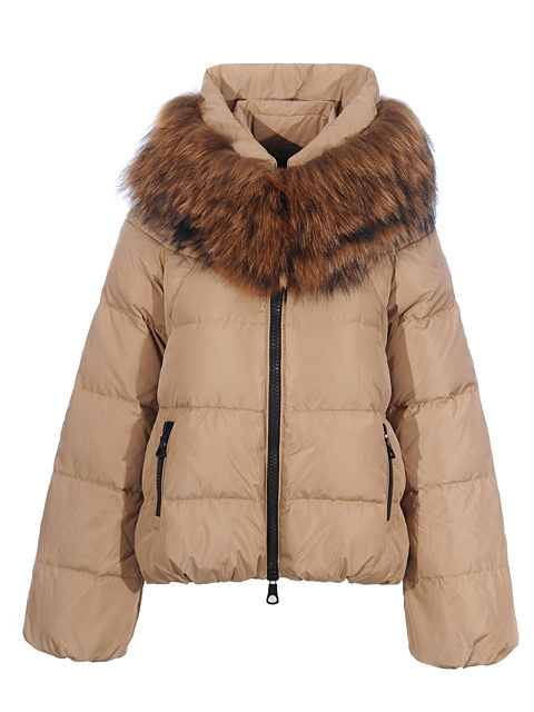 Doudoune Moncler Pour Femme Abricot